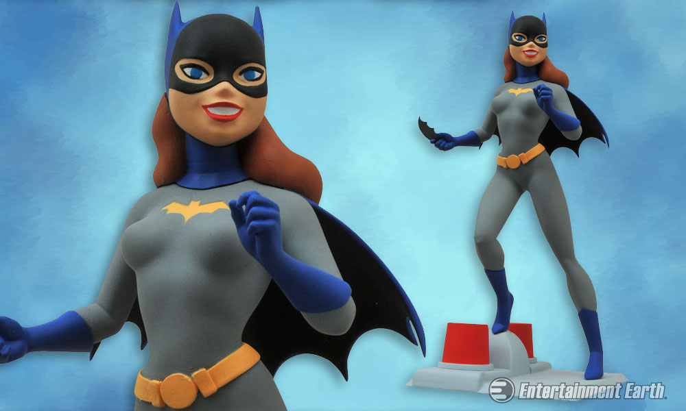 Latest DC Animated Femme Fatale Statue Sports a Bat Symbol