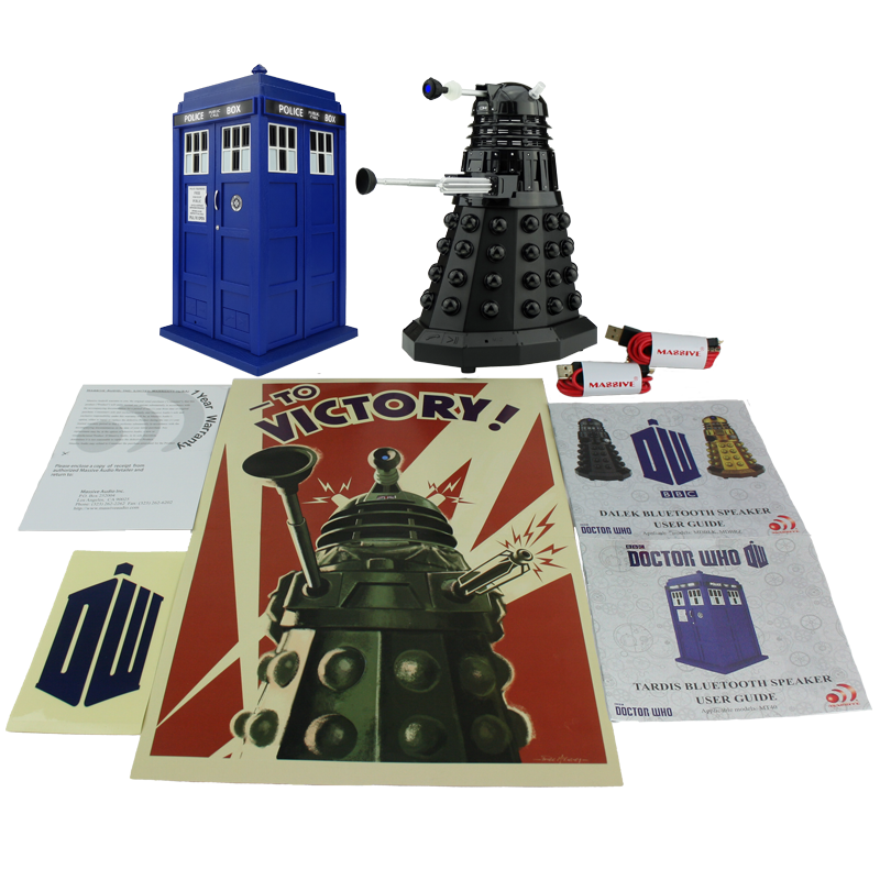 TARDIS Dalek Speaker Pack
