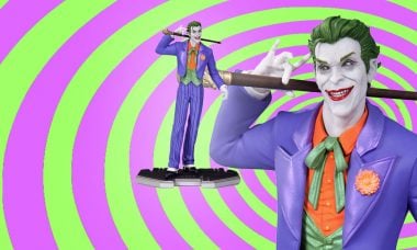 The Clown Prince of Crime Joins Iconic Statue Line