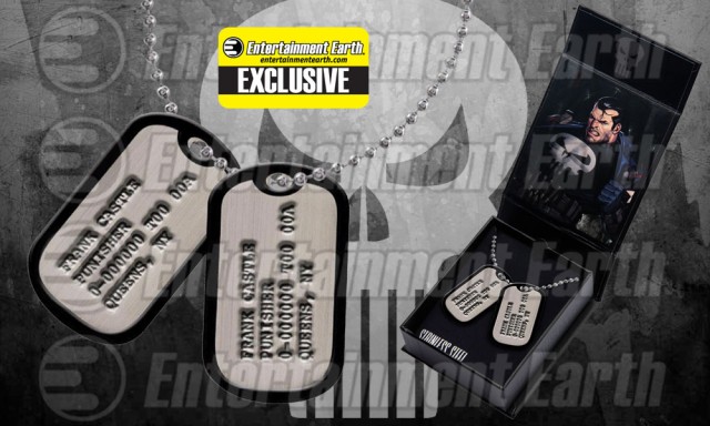 Punisher Dog Tags Replica Exclusive Feature