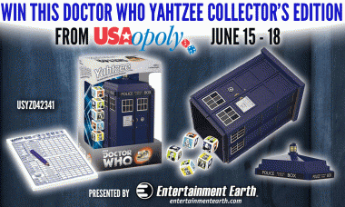 Entertainment Earth Giveaway: Doctor Who 50th Anniversary Yahtzee