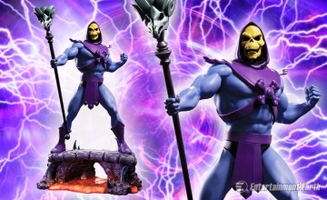 Skeletor Statue