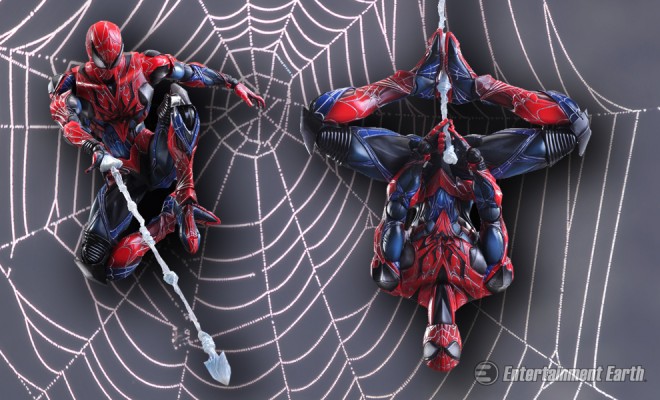 spiderman play arts kai