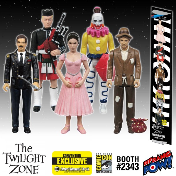 The Twilight Zone Five Characters in Search of an Exit 3 3/4-Inch Figures Set