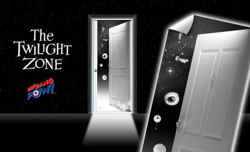 Twilight Zone Door Decal