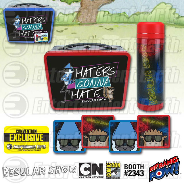 Regular Show Haters Gonna Hate Tin Tote Gift Set – Convention Exclusive