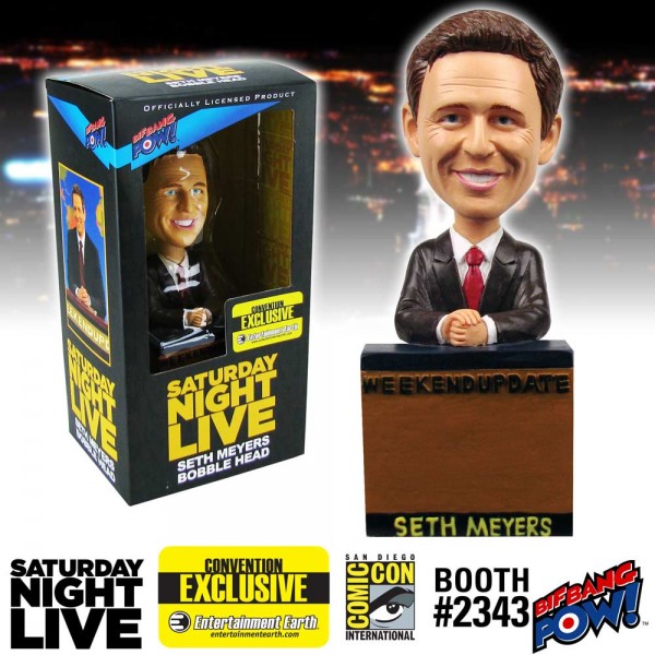 Saturday Night Live Seth Meyers Weekend Update Bobble Head - Convention Exclusive