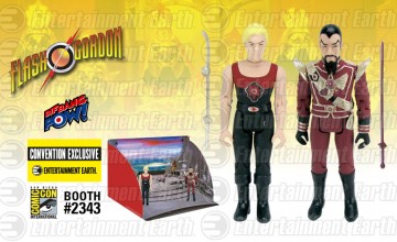 Flash Gordon Hawk City Scene 3 3/4-Inch Figure Set