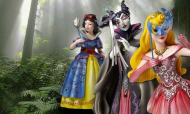 Attend a Masquerade Ball with Stunning New Disney Statues