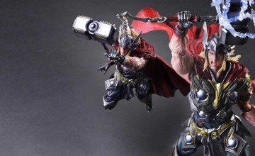 Marvel Universe Thor Variant Play Arts Kai Action Figure