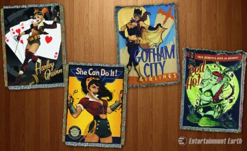 DC Bombshells Blankets