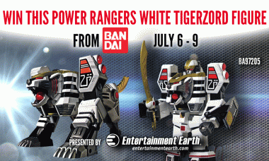 Entertainment Earth Giveaway: Power Rangers White Tigerzord Action Figure