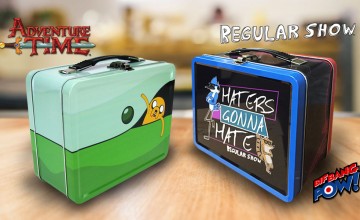 Adventure Time & Regular Show Tin Totes