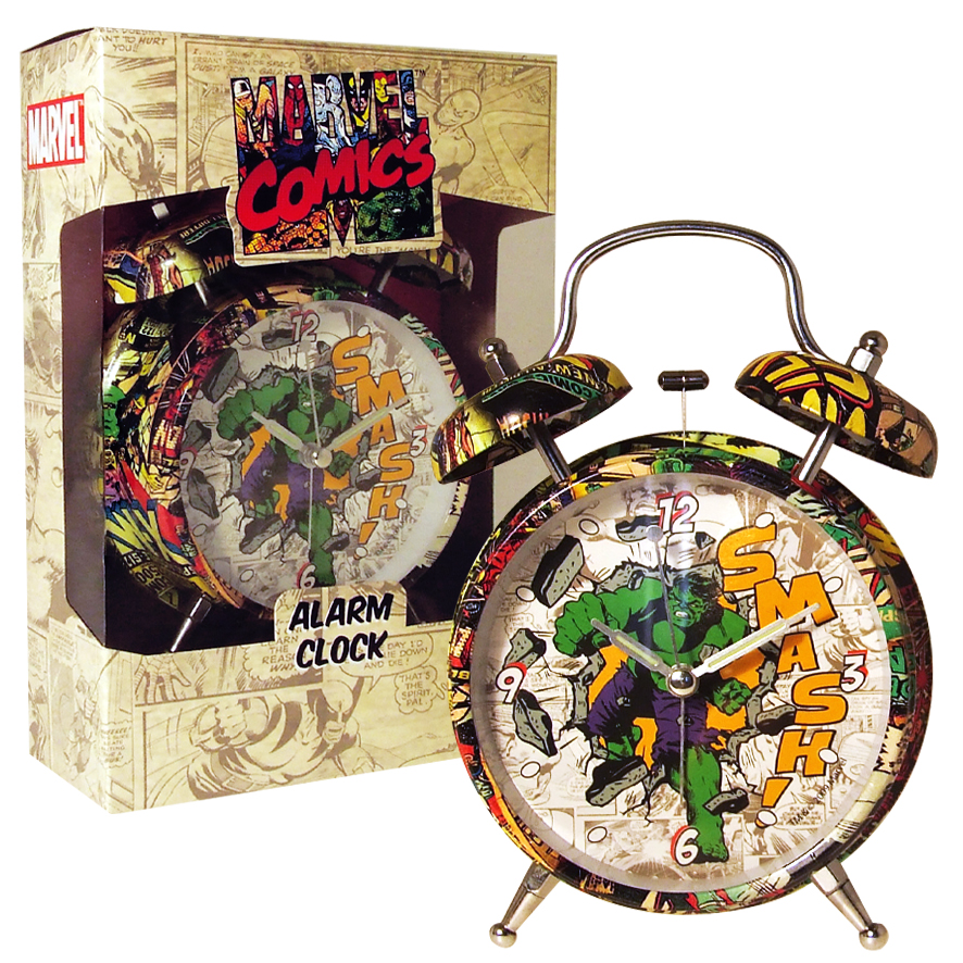 Marvel Retro Hulk Alarm Clock
