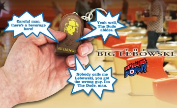 Big Lebowski Talking Keychain