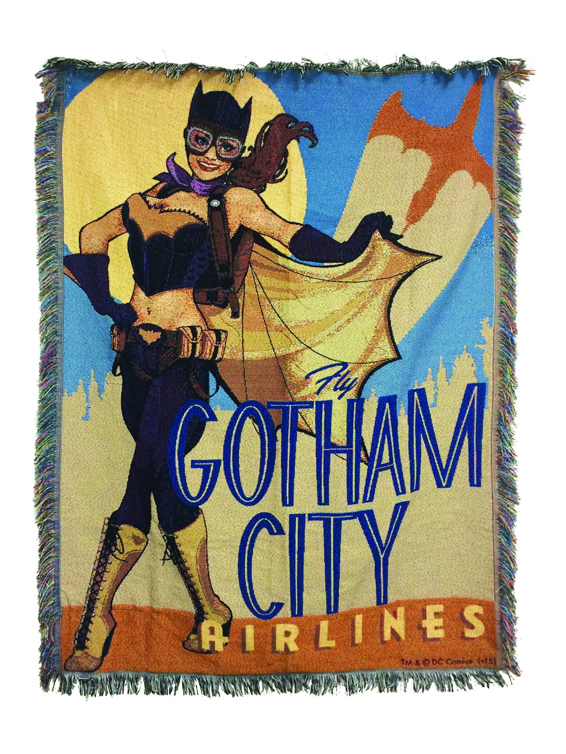 Batgirl Bombshell Blanket