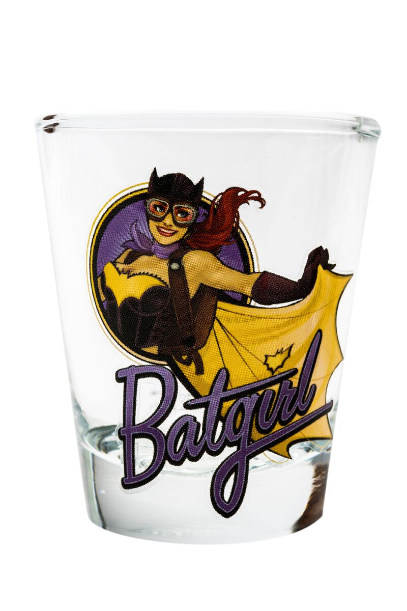 Bombshell Batgirl Shot Glass