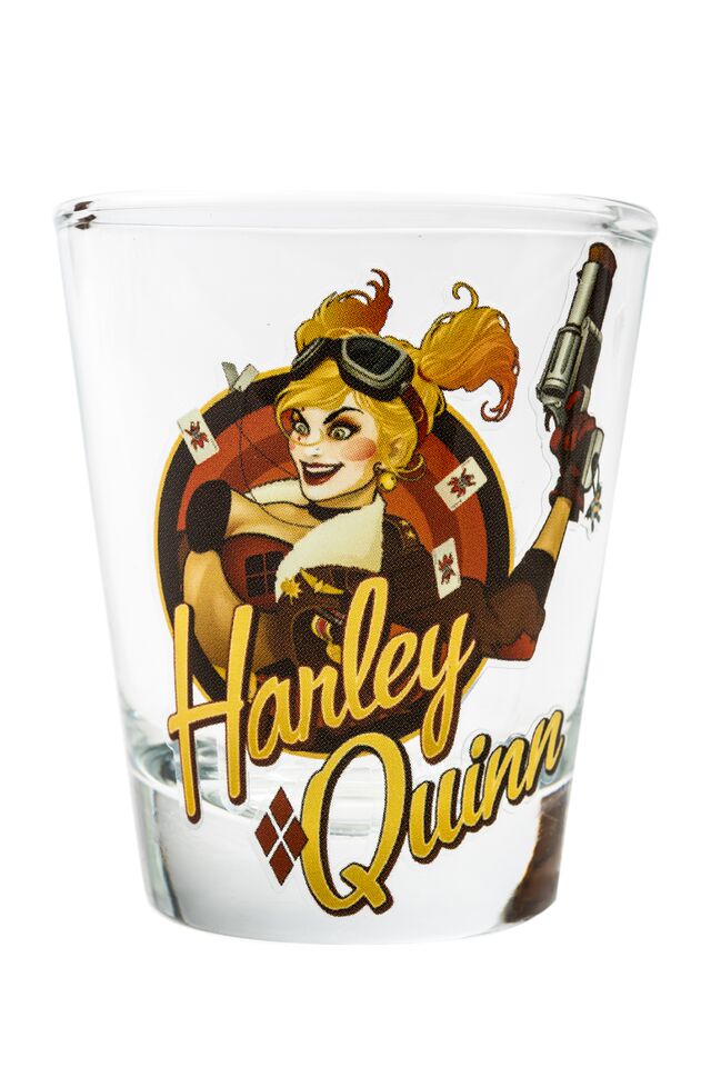 Bombshell Harley Quinn Shot Glass