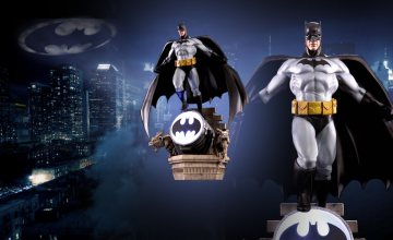 Batman 1:8 Scale Light-Up Wall Statue