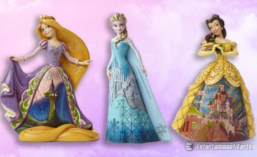 Disney Princess Castle Statues