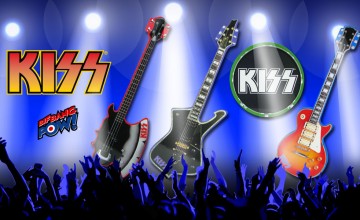 KISS Instrument Coasters