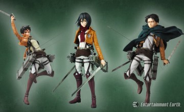 Attack on Titan Real Action Heroes Figures