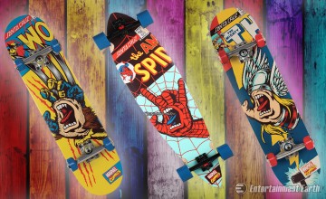 Marvel Screaming Hand Skateboards