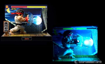 Street Fighter Ryu Figure and Diorama