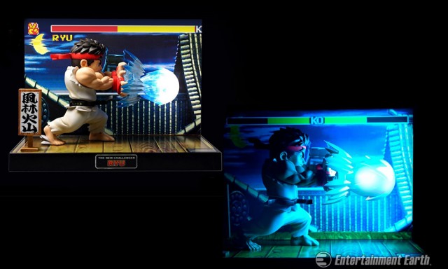 Street Fighter Ryu Figure and Diorama