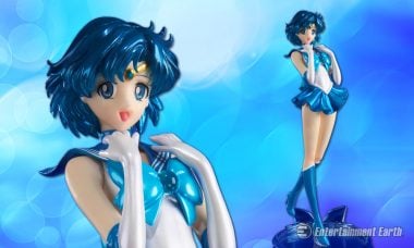 New Sailor Moon Crystal Figuarts Zero Statue Shouts Mercury Power, Make Up