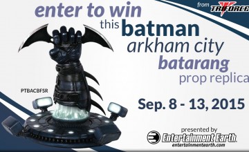 Batman Prop Replica Giveaway