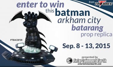 Entertainment Earth Giveaway: Batman Arkham City Batarang Prop Replica