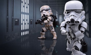 Star Wars Stormtrooper Sandtrooper Egg Attack Figures