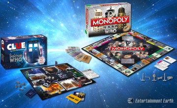 Doctor Who Monopoly and Clue