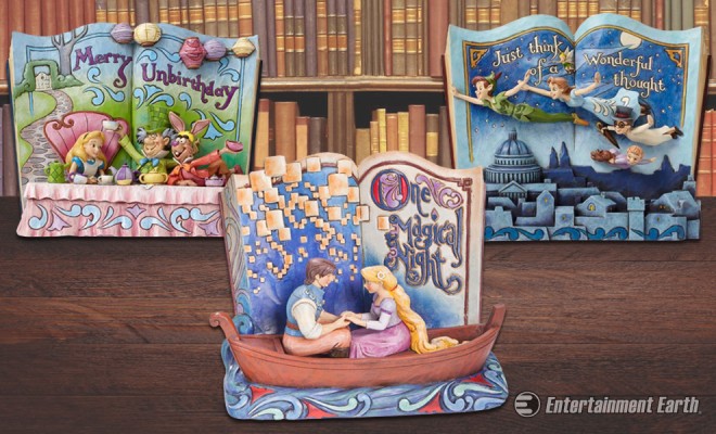 Once Upon A Time There Were Charming Disney Storybook Statues In A Faraway Land