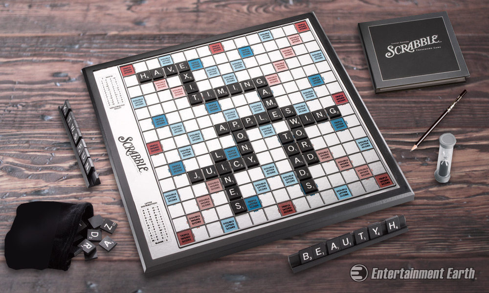 Hasbro Scrabble Onyx Edition for sale online