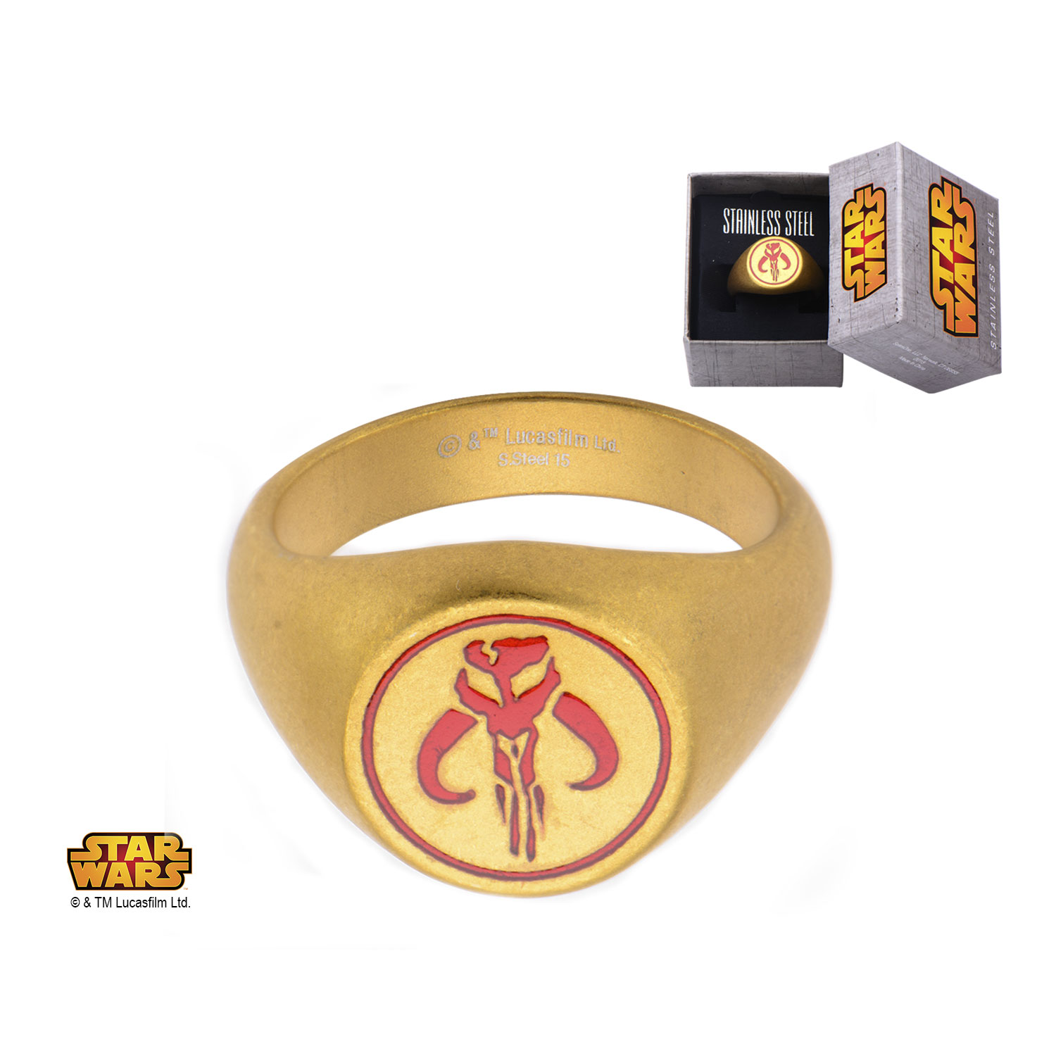 Mandalorian Gold Ring