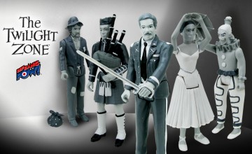 Twilight Zone 5 Characters Action Figures