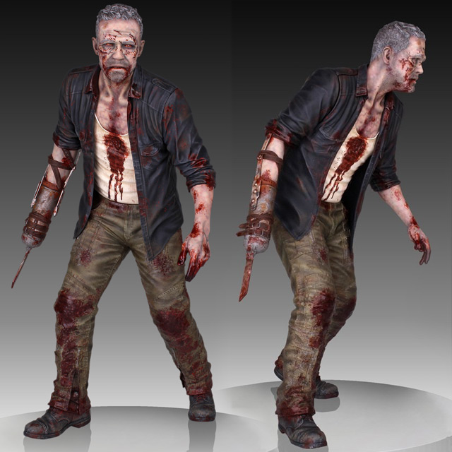 The Walking Dead TV Series Merle Dixon Walker 1:4 Scale Statue