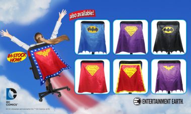 Entertainment Earth Announces Two New In-Stock Additions to DC Comics Chair Capes™!