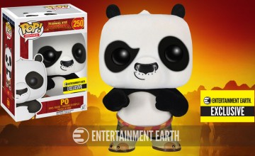 Kung Fu Panda Flocked Pop! Vinyl Exclusive