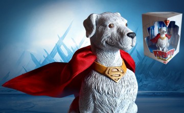 Superman Krypto Statue