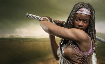 The Walking Dead Michonne 10-Inch Deluxe Action Figure