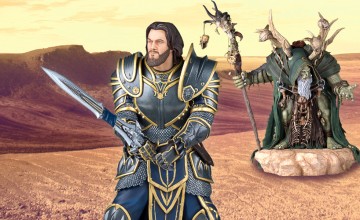 Warcraft Movie Statues by Gentle Giant