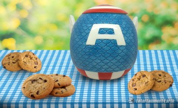 Captain America Cookie Jar