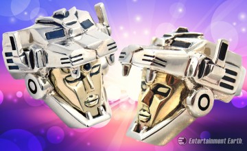 Voltron Head Sterling Silver Ring