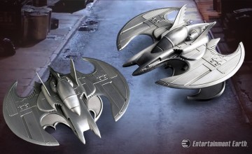 Batman 1989 Batwing Metal Vehicle Statue