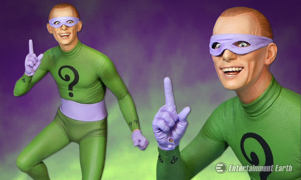 Frank Gorshin's Riddler Immortalized as Maquette Statue