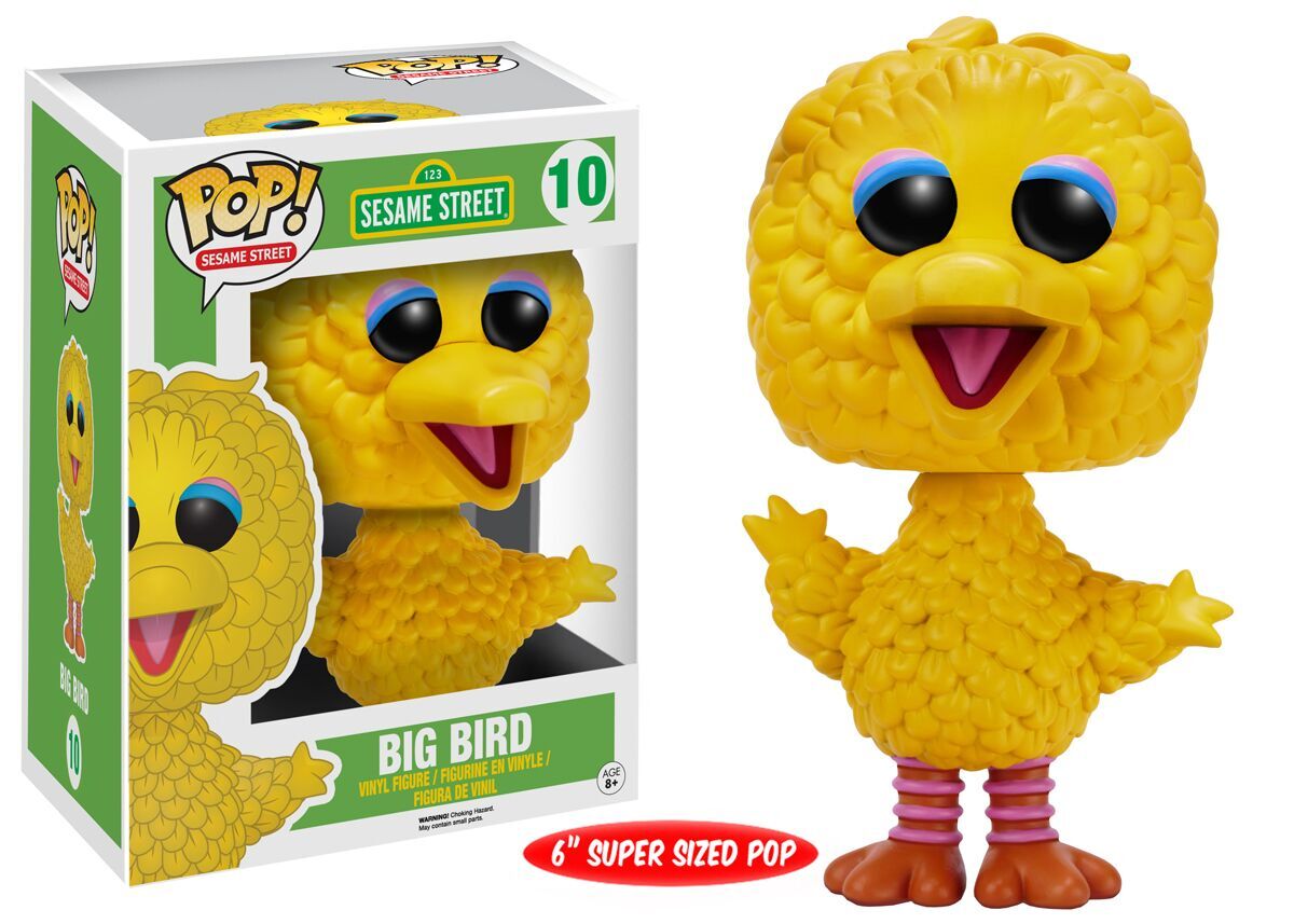 Sesame Street Big Bird 6-Inch Pop! Vinyl Figure