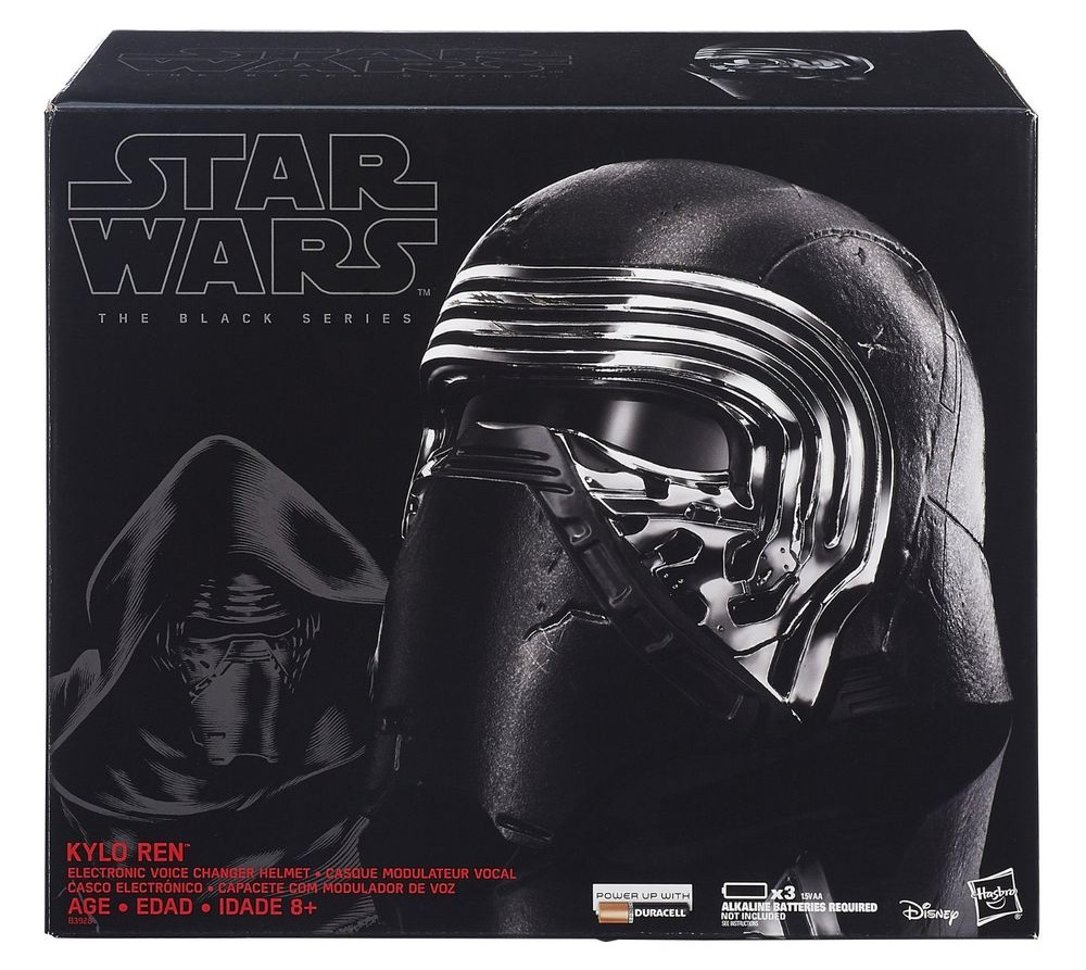 Star Wars The Force Awakens Kylo Ren Voice Changer Helmet The Black Series Prop Replica